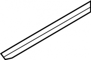 Lower rear right door trim panel for Infiniti QX50 19-20