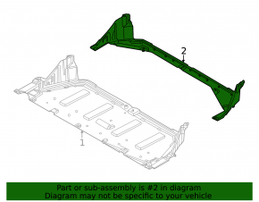 Rear battery guard for Kia EV6 22-24 (77.4 kWh)