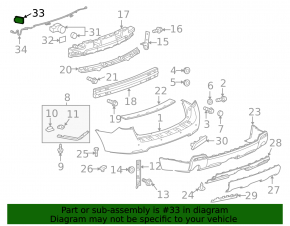 Blind Spot Sensor Left GMC Terrain 14-15