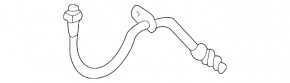 Brake hose rear right Lexus RX300 RX330 RX350 RX400H 04-09