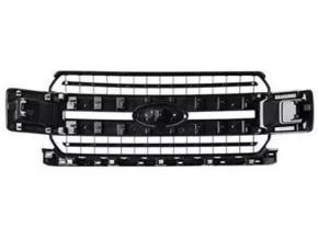 Ford F150 15-20 radiator grille assembly with emblem, scratches, broken, broken mount
