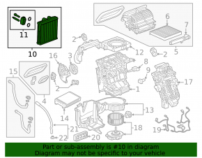 Chevrolet Cruze 16-19 Evaporator