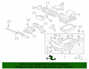 Honda Clarity 18-21 Air Filter Bracket First