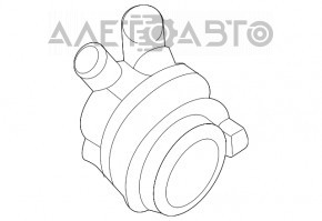 Auxiliary cooling pump Mercedes GLA 15-20 2.0