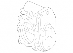 Throttle body Mercedes GLA 14-20 2.0