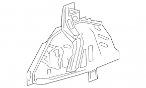 Quarter wing rear left Chevrolet Bolt 17-