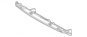 Lexus NX 15-21 front bumper lower grille