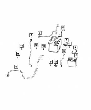 Jeep Compass 17-21 Starter Wiring