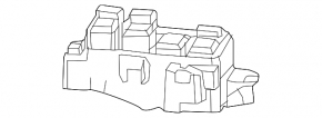 Relay block underhood right Toyota Camry v40 hybrid