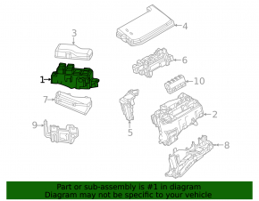 Relay block underhood right Toyota Camry v40 hybrid