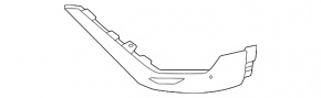 Front bumper molding right Acura ZDX 24-26