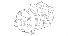 Lexus GX 05-09 air conditioning compressor