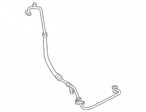 Air conditioning hose, compressor, heater, first Lexus GX470 03-09