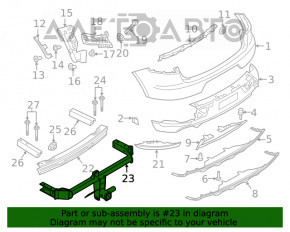 Towbar Porsche Macan 15 - rusty
