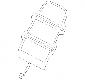 Heated driver's backrest Audi Q3 8U 15-18