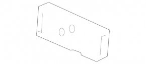 Mercedes GLC 16-22 Trunk Door Block