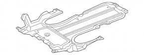 Rear engine guard Mercedes W213 E 300/350/400/450 17-23 AWD
