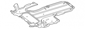 Mercedes W213 E 17-23 AWD rear engine guard cracks