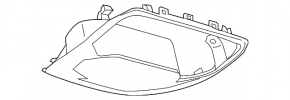 Front light for Ford C-max MK2 13-18 with panoramic headlights