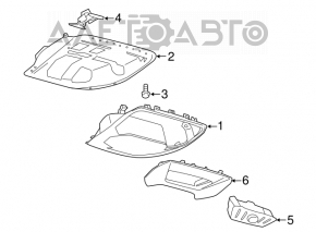 Front light for Ford C-max MK2 13-18 with panoramic headlights