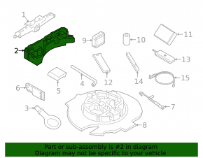 Foam jack for Land Rover Range Rover Velar 18-23