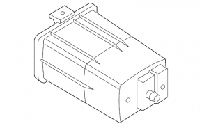 Nissan Pathfinder 13-15 Carbon Canister Absorber Assembly