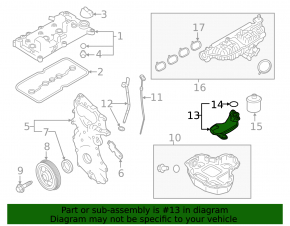 Infiniti QX50 19-20 Engine Oil Sump