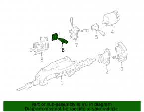 Steering column switch Mercedes W164 ML W251 R