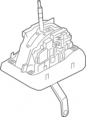 Gearbox shifter Infiniti Q50 14-20 RWD