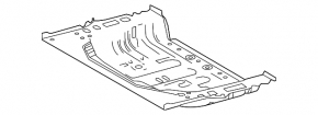 Trunk trough Lexus NX200t NX300 NX300h 15-21