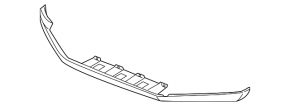 Front bumper lip VW Tiguan 09-11 prerest FPS