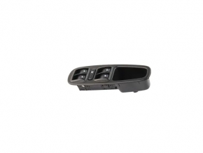 Front left window lift control Fiat 500L 14-17 black, 4 auto