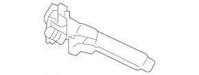 Right headlight washer nozzle for Lexus GS 16-19 rest.