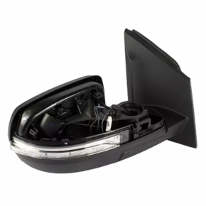 Side mirror right Ford Edge 15-18 7 pins, turn signal, heated blue