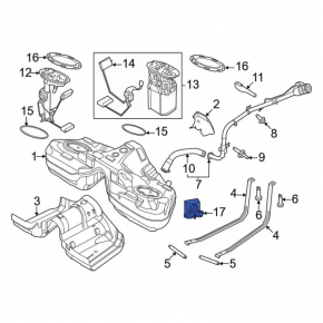 Lincoln MKZ 13-20 Fuel Pump Control Relay