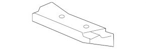 Front left fender bracket Chevrolet Cruze 16-