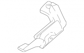Seal wing hood-wing left Mitsubishi Eclipse Cross 18-