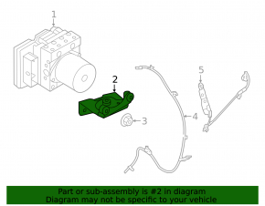 Brake master cylinder with reservoir Kia Sorento 16-20 without adaptive cruise