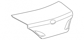 Toyota Avalon 05-07 Trunk Lid