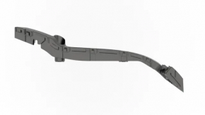 Rear bumper mount right Dodge Journey 14- broken mount