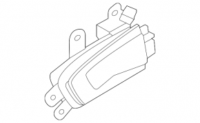 Kia K5 21-26 silver front right inner door handle