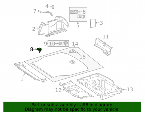 Mercedes GLC 16-22 front wheel arch trim hook, chrome with black trim