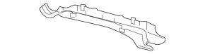 Rear left lower trailing arm trim Mercedes W213 E 17-23 lower