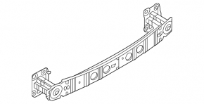 Rear bumper reinforcement Mazda 3 19-