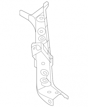 Right eyelash TV bracket for Nissan Rogue Sport 17-22