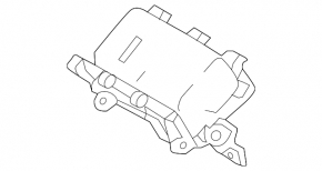 Airbag passenger in the dashboard Mazda CX-5 17-24