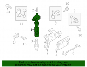 Ignition Coil Mazda 6 13-21