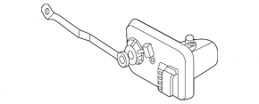 BMW X5 G05 24-26 3.0T Turbo Actuator