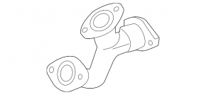 Lexus RX450h 10-15 Intercooler Downpipe