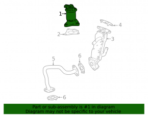 EGR valve Honda CRV 20-22 hybrid